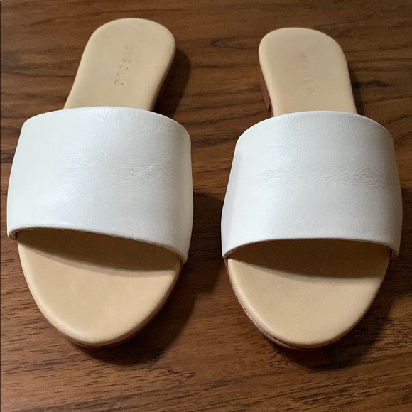 Women's Nisolo Bone colored Slide Sandals - Picture 8 of 9